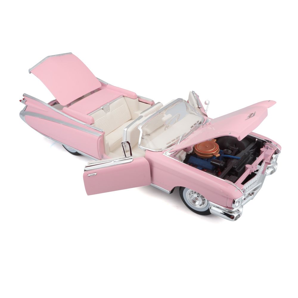 Maisto - 1/18 1959 Cadillac Eldorado Biarritz Toy Car - Pink