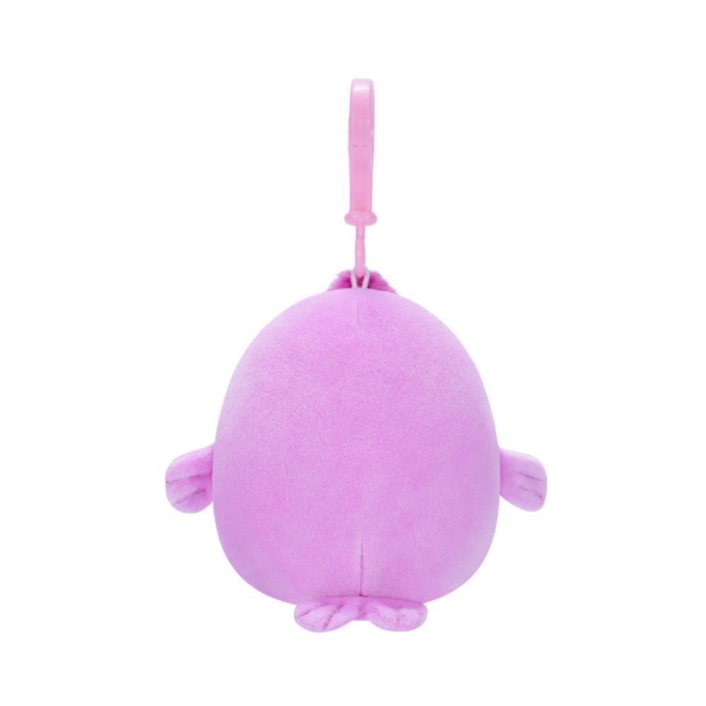 Squishmallows - Little Plush - Clip-on - Pepper - Pink Walrus 3.5"