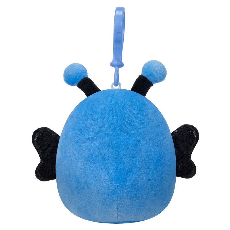 Squishmallows - Waverly Butterfly Clip-On Plush Toy - Blue - 9 cm