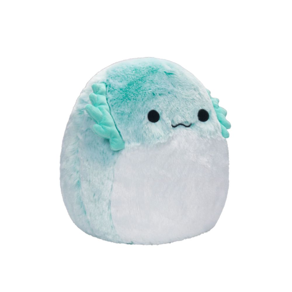 Squishmallows - Fuzzamallows Flannery Dragon Plush Toy - 30cm - Teal