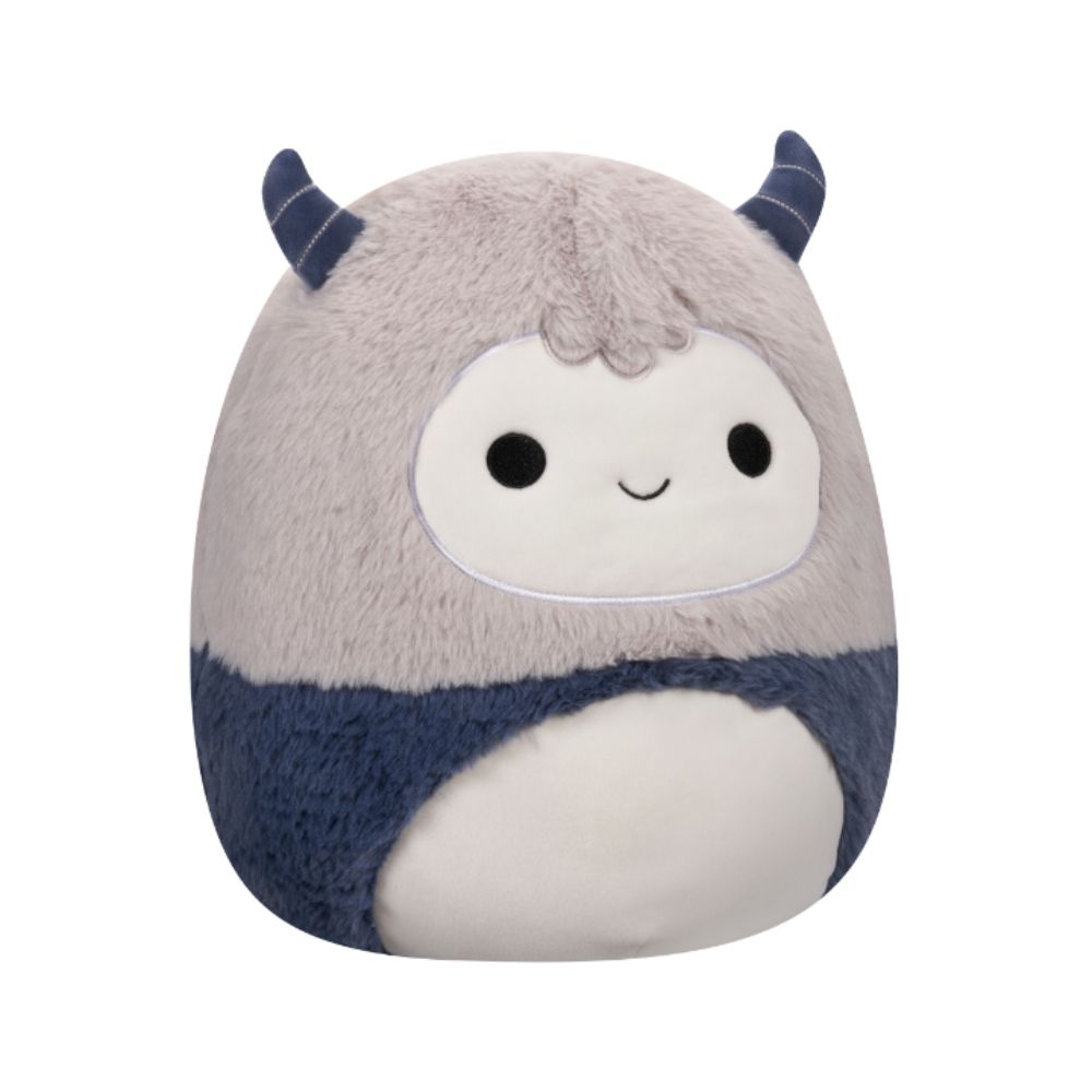 Squishmallows - Fuzzamallows Horace Yeti Walmart Plush Toy - 30cm - Grey/Blue