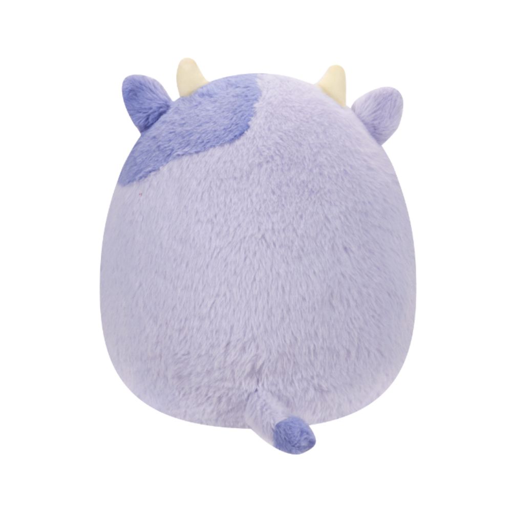 Squishmallows - Fuzzamallows Bubba Cow With Spotted Belly Walmart Plush Toy - 30cm - Purple