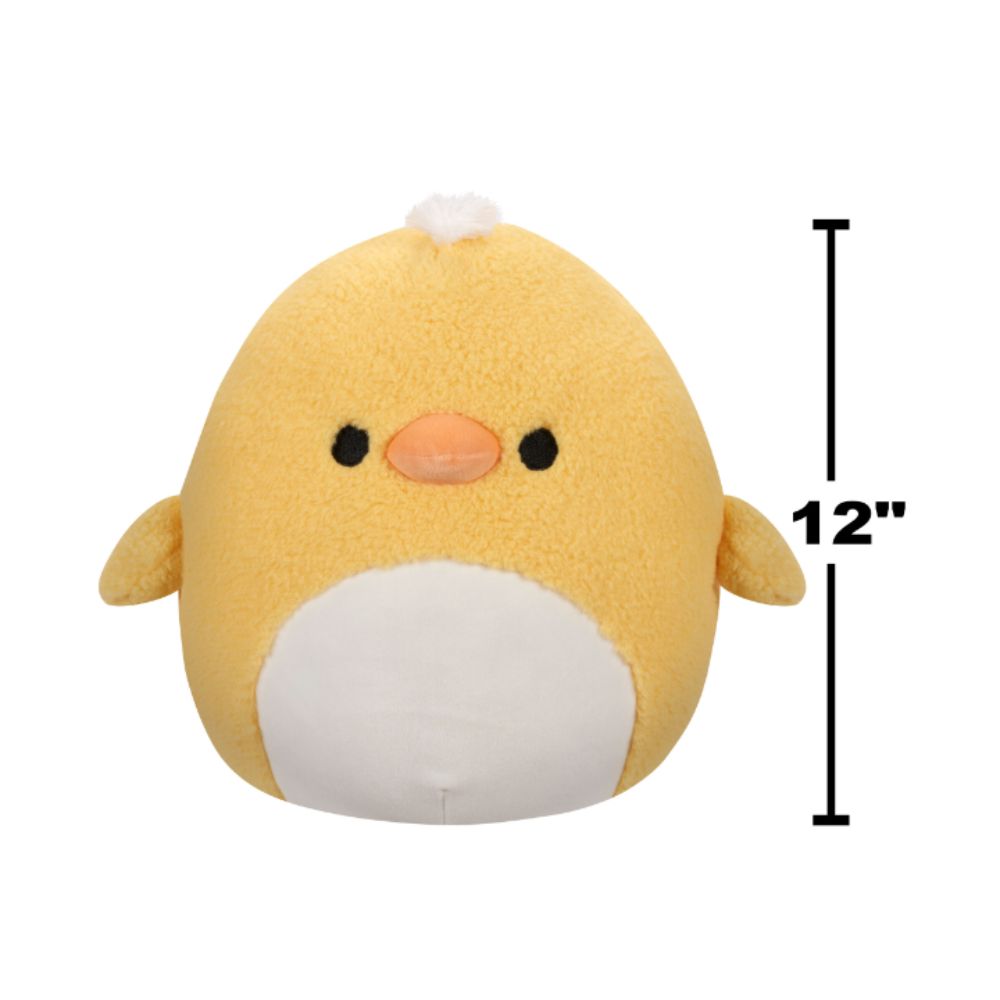 Squishmallows - Fuzzamallows Duck Walmart Plush Toy - 30cm - Yellow