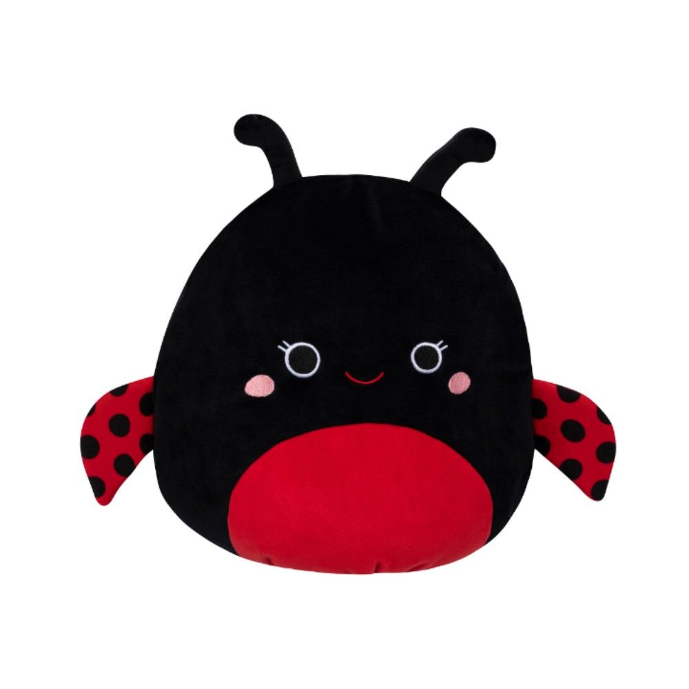 Squishmallows - Large Plush - Trudy - Black Ladybug 14"