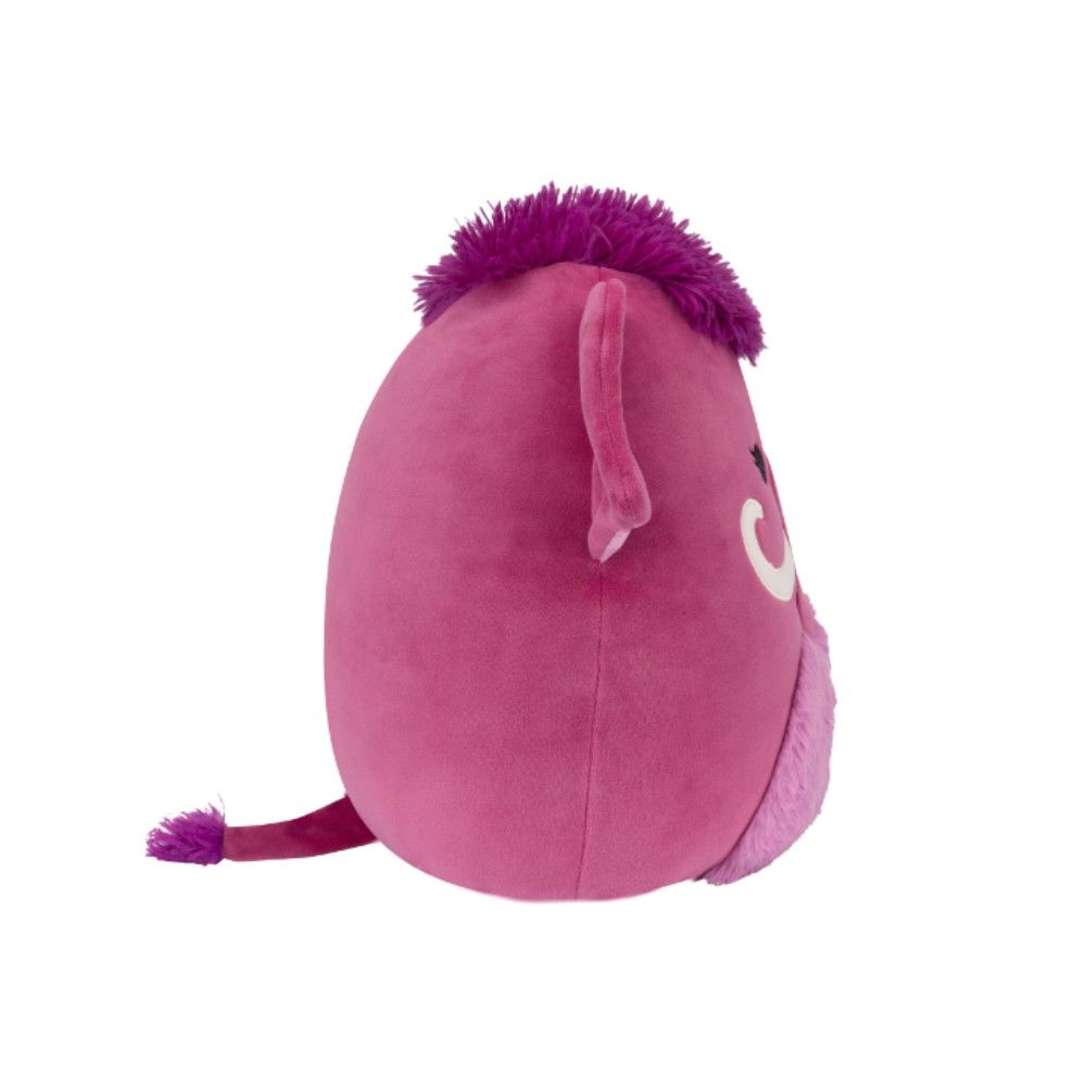 Squishmallows - Medium Plush - Magdalena - Magenta Woolly Mammoth 12"