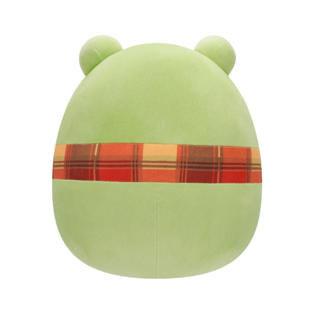 Squishmallows - Medium Plush - Wendy - Green Frog W/Plaid Scarf 12"