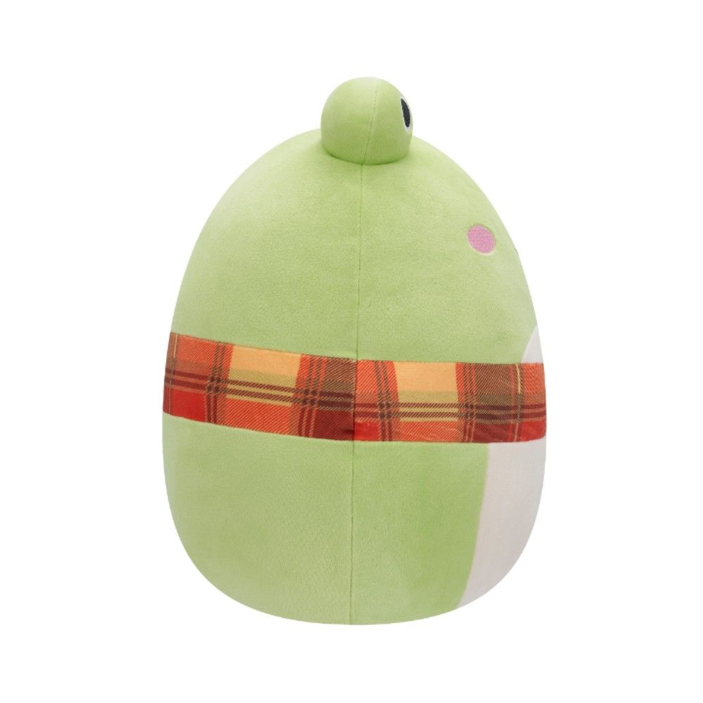 Squishmallows - Medium Plush - Wendy - Green Frog W/Plaid Scarf 12"