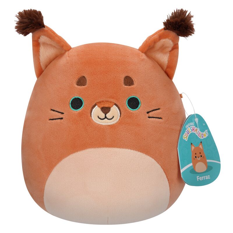 Squishmallows - Ferraz Caracal Cat Plush Toy - 19 cm