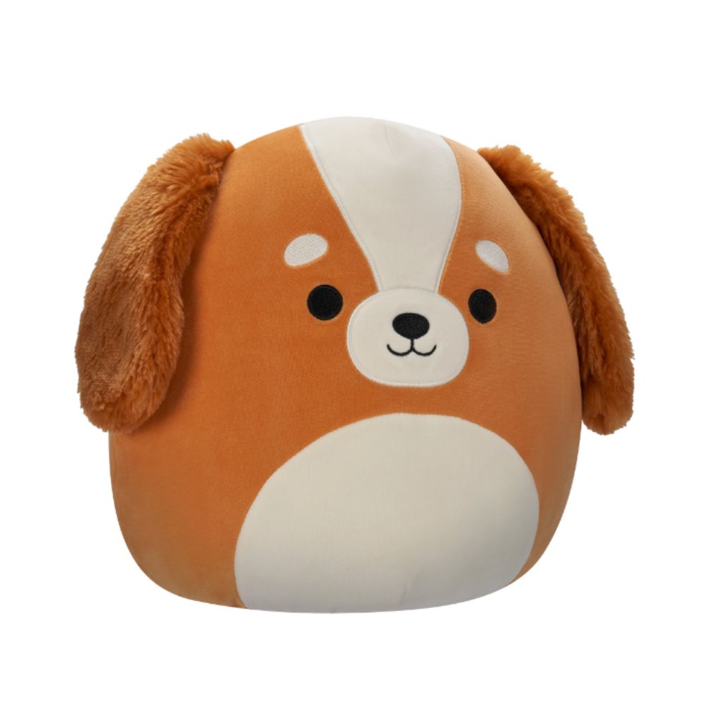 Squishmallows - Ysabel Spaniel Plush Toy - 30cm - Brown/White