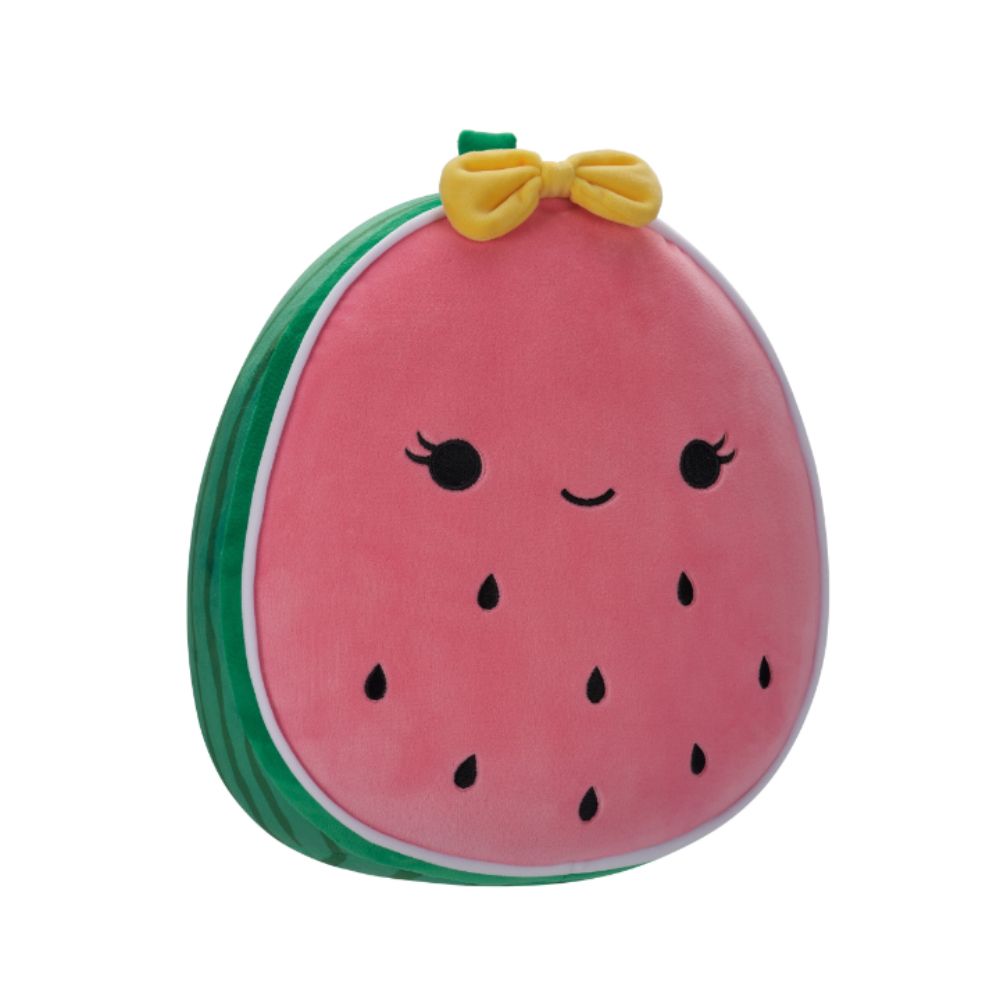 Squishmallows - Wanda Watermelon With Seeds And Bow Plush Toy - 30cm - Pink