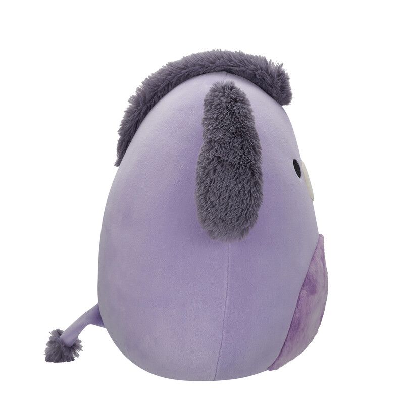 Squishmallows - Deacon Donkey Medium Plush Toy - Purple - 30 cm