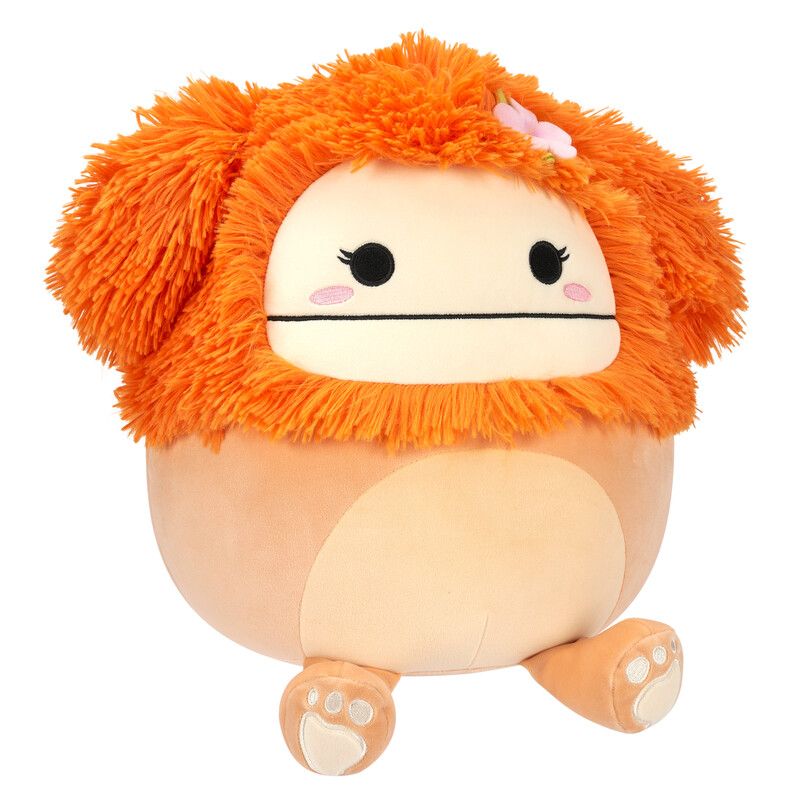 Squishmallows - Shasta Bigfoot Plush Toy - Light Orange - 30 cm