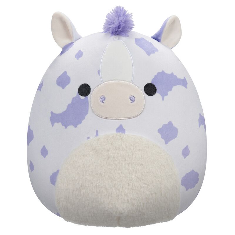 Squishmallows - Abelita Appaloosa Horse Plush Toy - Lavender - 30 cm