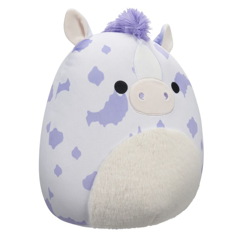 Squishmallows - Abelita Appaloosa Horse Plush Toy - Lavender - 30 cm