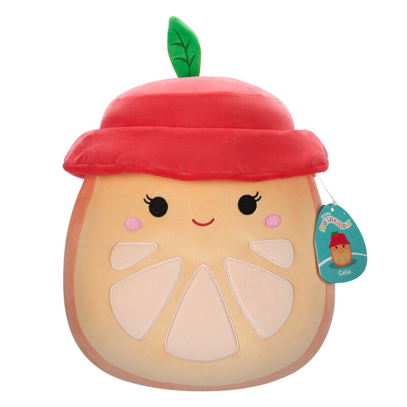 Squishmallows - Celia Orion Slice With Bucket Hat Plush Toy - 30 cm