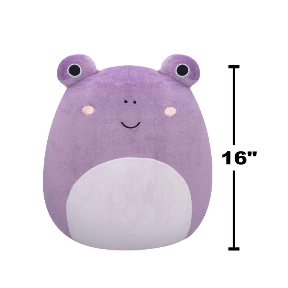 Squishmallows - Philomena Toad With Purple Belly Plush Toy - 40cm - Purple