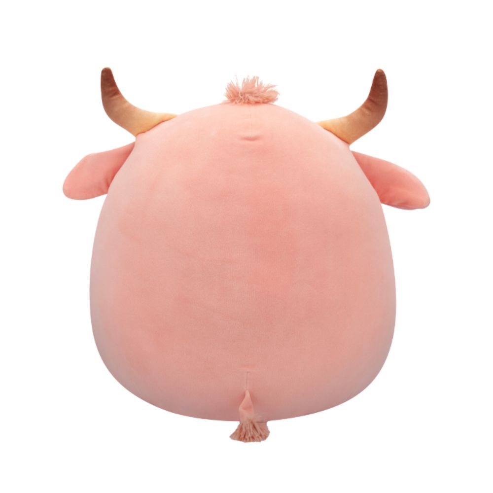 Squishmallows - Houston Brahma Bull Plush Toy - 40cm - Peach