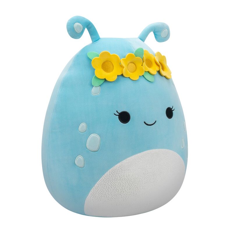 Squishmallows - Natnat Alien Large Plush Toy - Pastel Blue - 40 cm