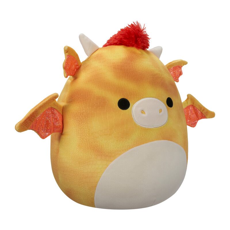 Squishmallows - Dieric Dragon Large Plush Toy - Yellow - 40 cm