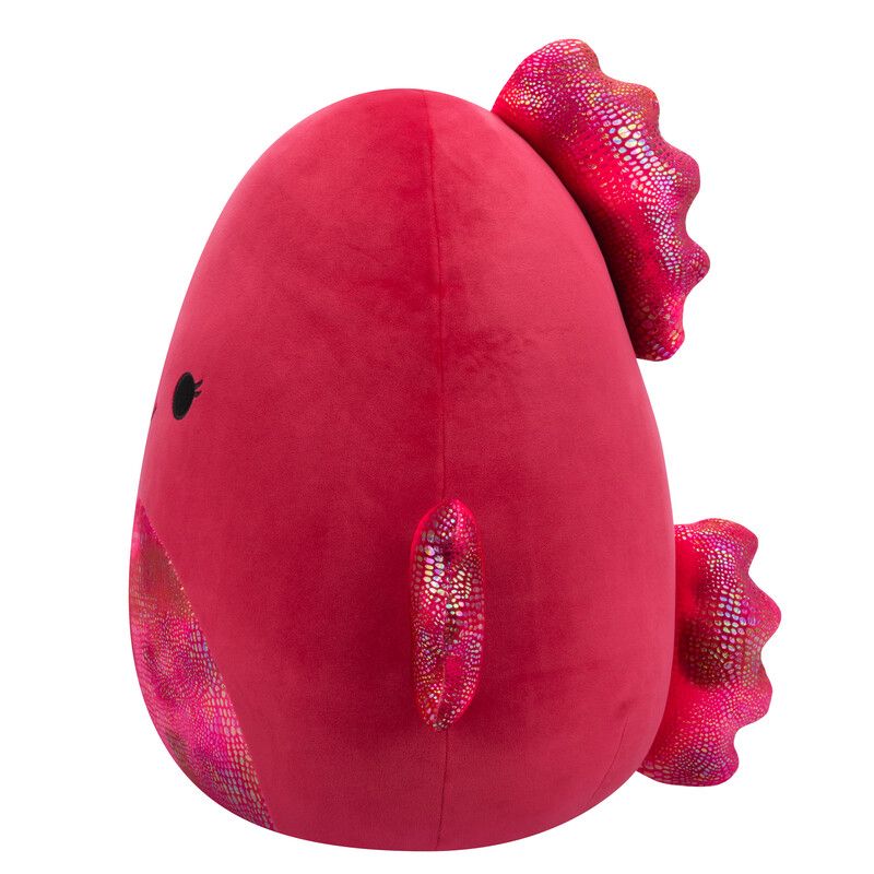 Squishmallows - Barella Betta Fish Large Plush Toy - Raspberry - 40 cm