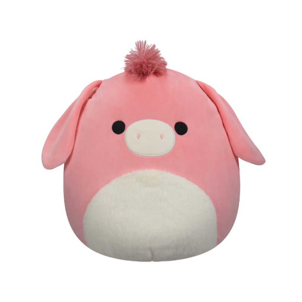 Squishmallows - Donkey Plush Toy - 35cm - Pink