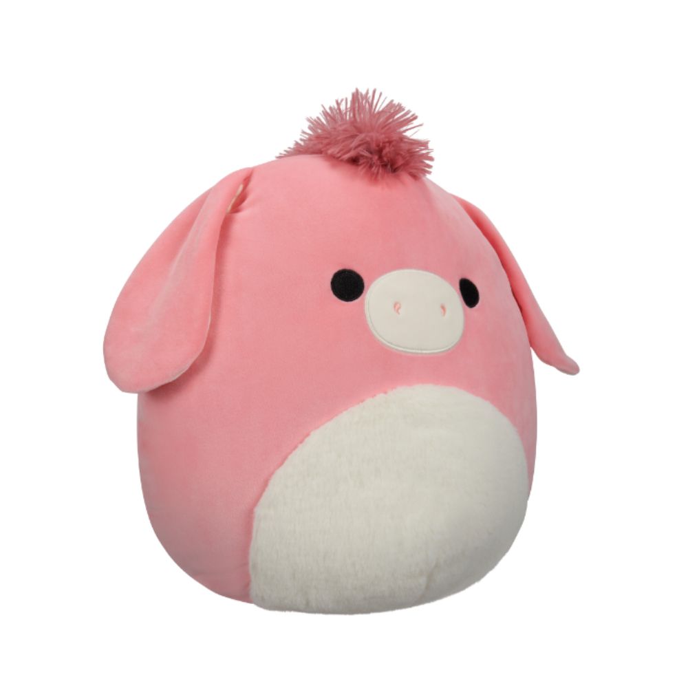 Squishmallows - Donkey Plush Toy - 35cm - Pink