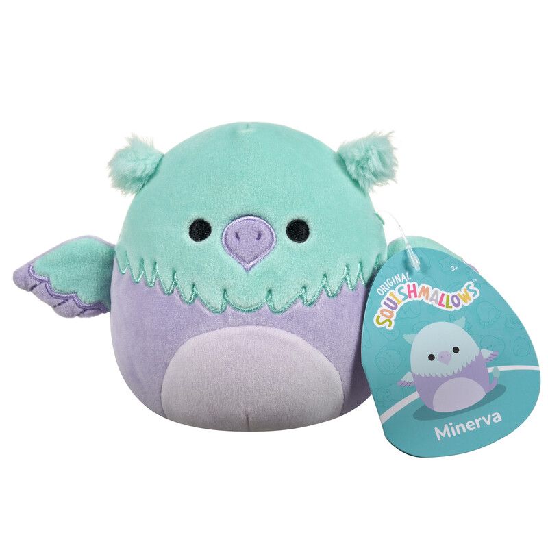 Squishmallows - Minerva Griffin Little Plush Toy - 12 cm