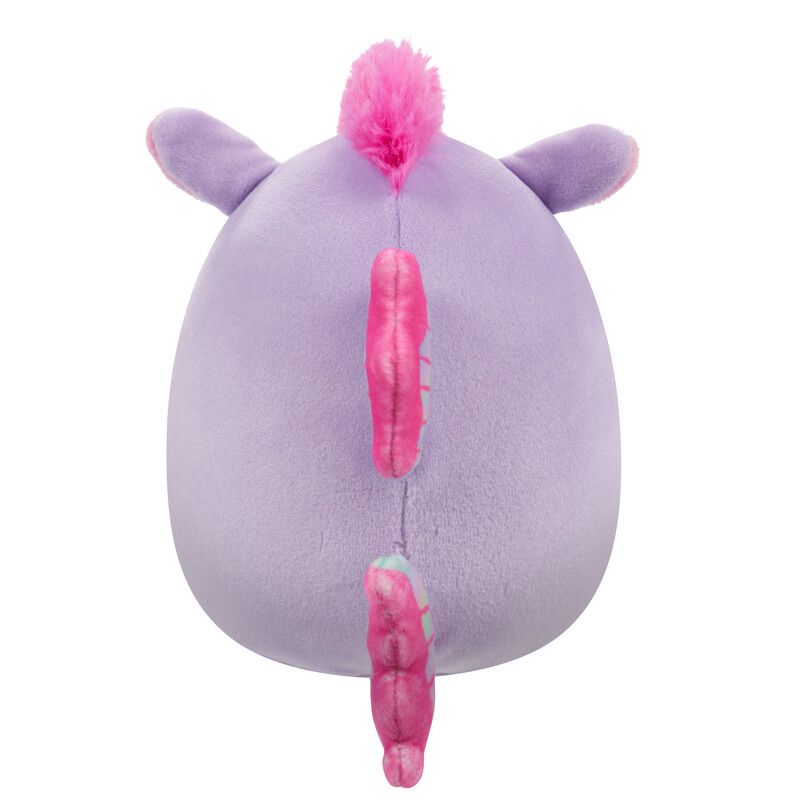 Squishmallows - Quayn Hippocampus Little Plush Toy - Purple - 12 cm