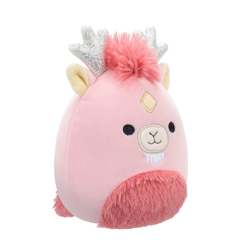 Squishmallows - Helia Kirin Little Plush Toy - Pink - 12 cm