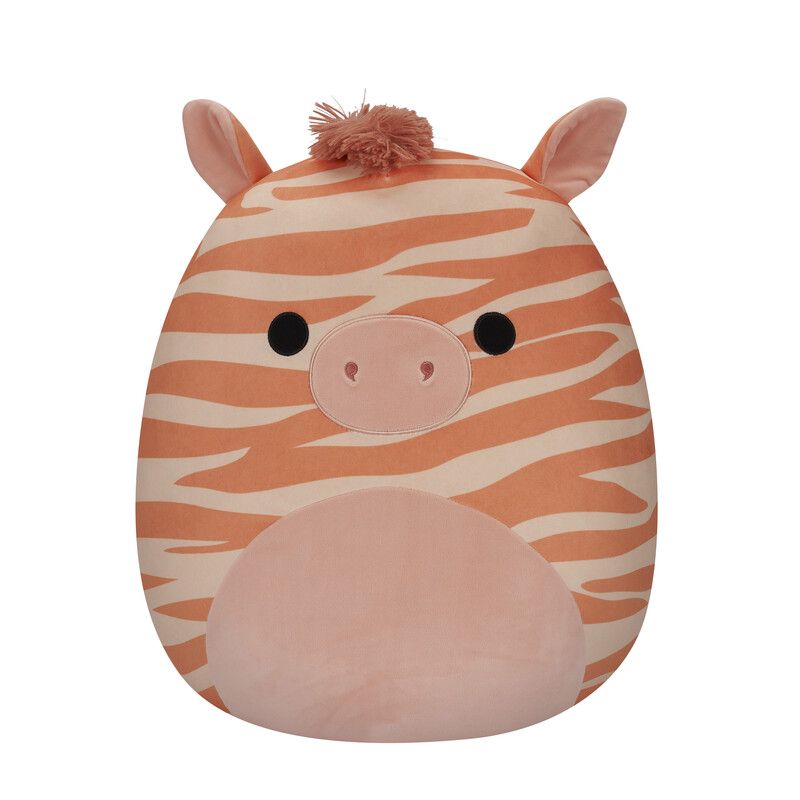 Squishmallows - Josue Zebra Large Plush Toy - Peach - 36 cm