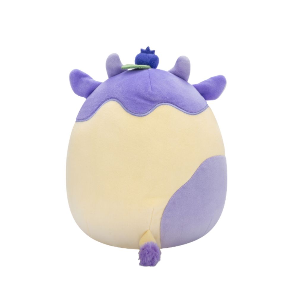 Squishmallows - Cyrus Blueberry Cheesecake Cow Plush Toy - 19 cm