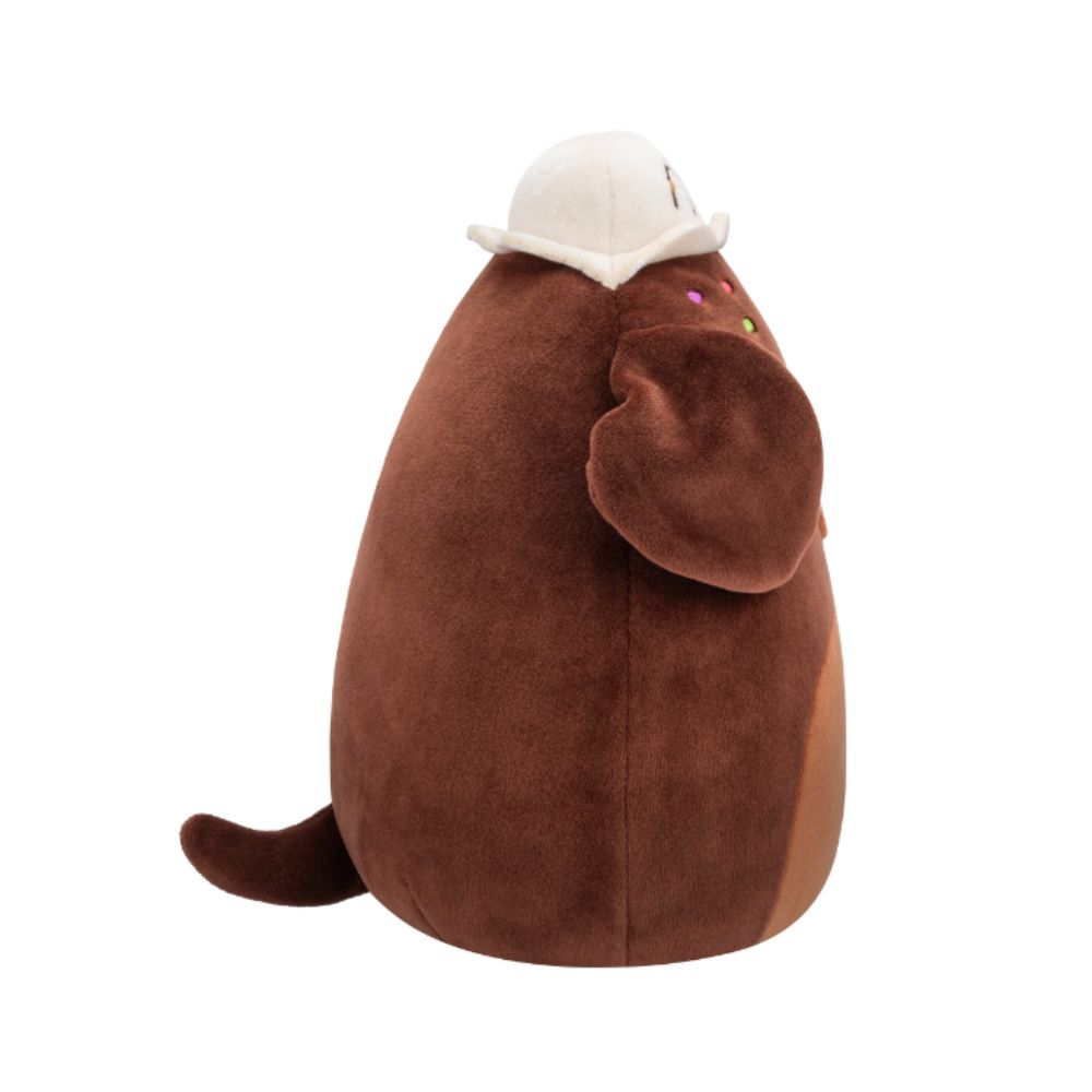 Squishmallows - Chico Brownie Chocolate Lab Plush Toy - 19 cm