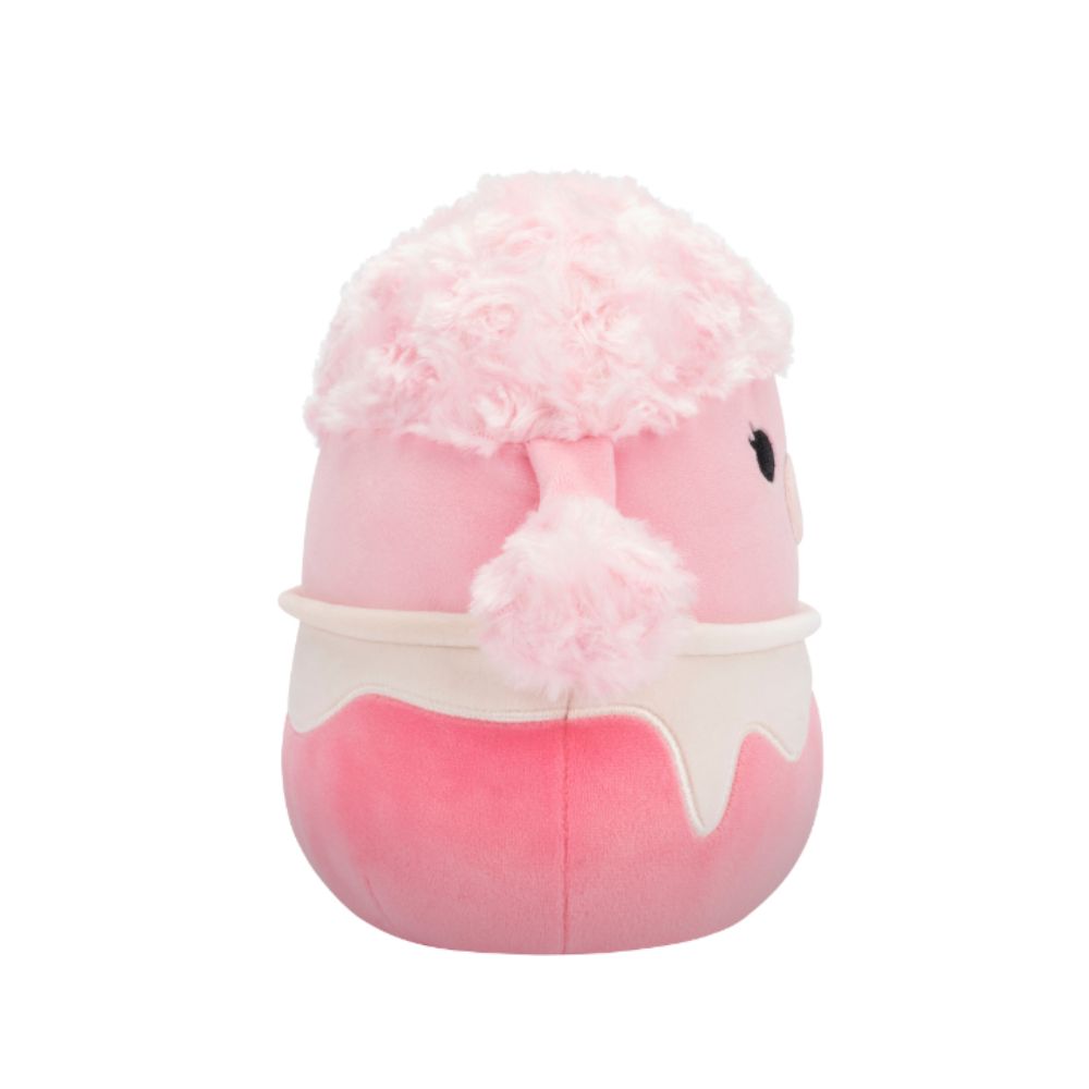 Squishmallows - Doris Strawberry Milkshake Poodle Plush Toy - 19 cm