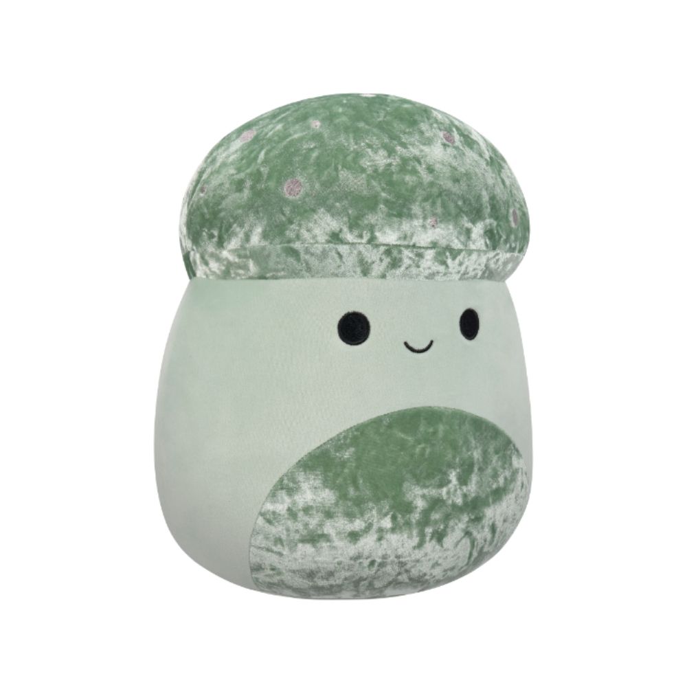 Squishmallows - Velvet Mushroom Plush Toy - 30cm - Light Green