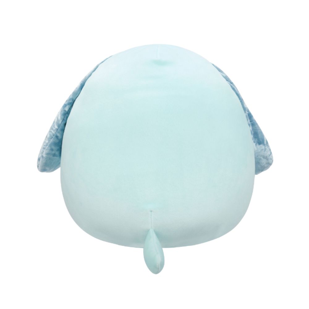 Squishmallows - Velvet Dog With Aqua Ears Plush Toy - 30cm - Light Aqua