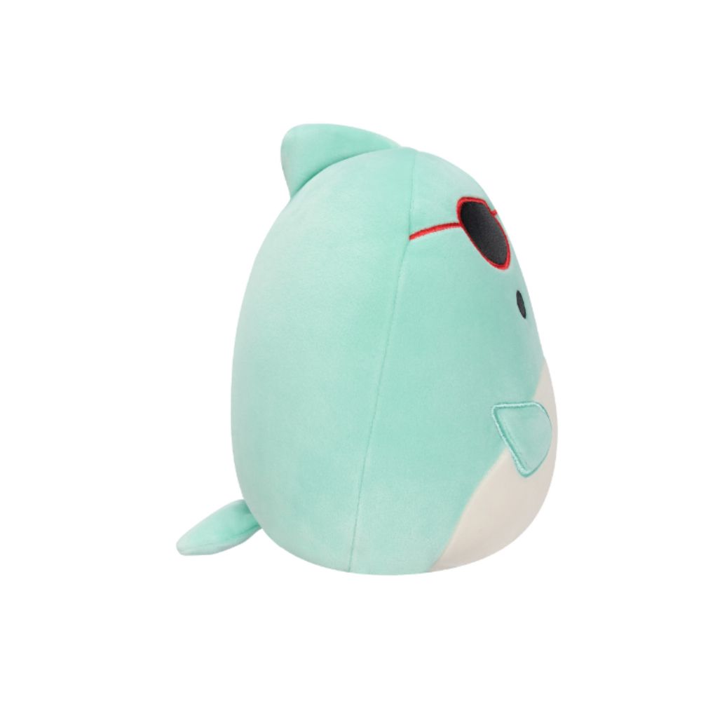 Squishmallows - Perry Dolphin Plush Toy - 19cm - Teal