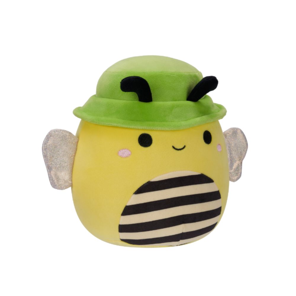 Squishmallows - Sunny The Bucket Hat Honey Bee Plush Toy - 19 cm