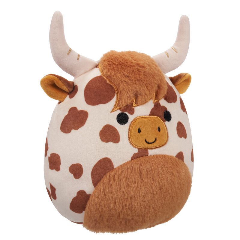 Squishmallows - Alonzo Highland Cow Plush Toy - 19 cm