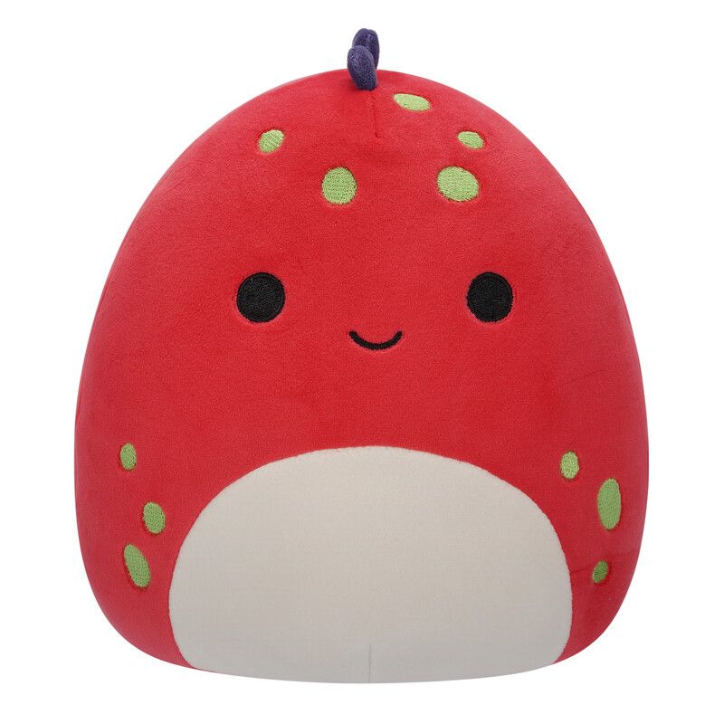 Squishmallows - Dolan Dino Plush Toy - Red - 19 cm