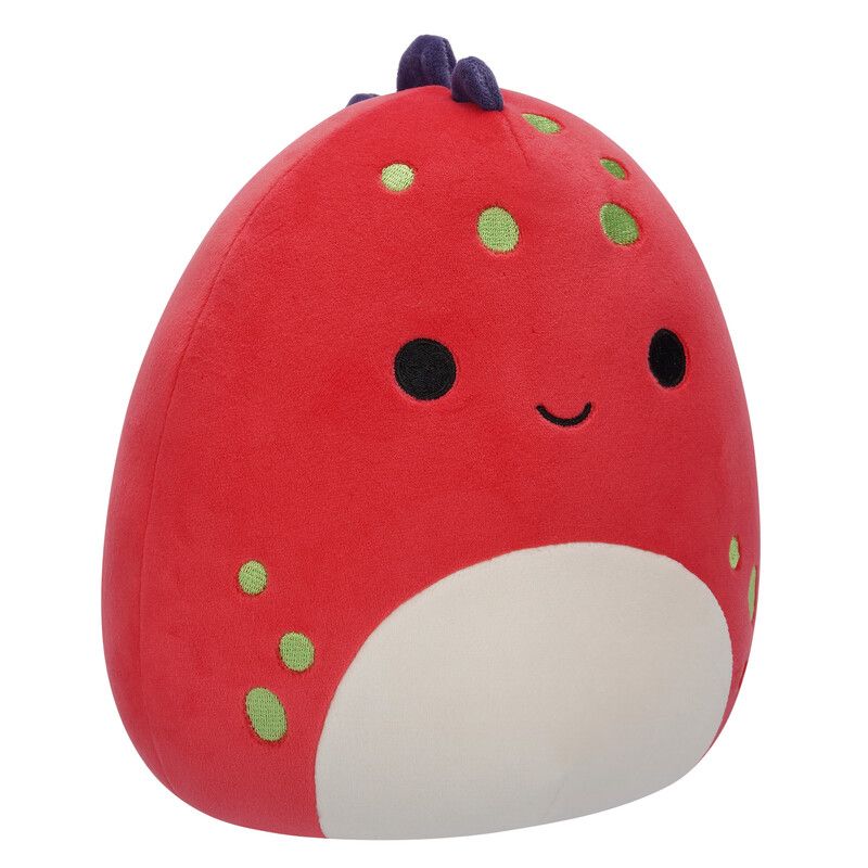 Squishmallows - Dolan Dino Plush Toy - Red - 19 cm