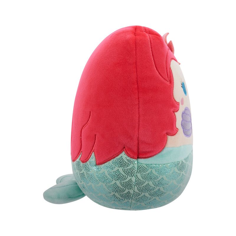 Squishmallows - Disney Princess Ariel Little Plush Toy - 20 cm