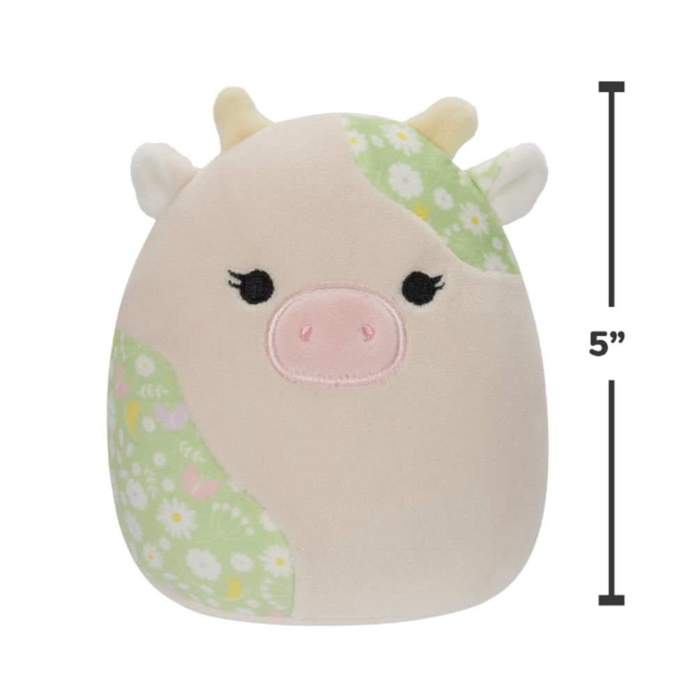 Squishmallows - Ada The Cow Plush Toy - 12.7cm