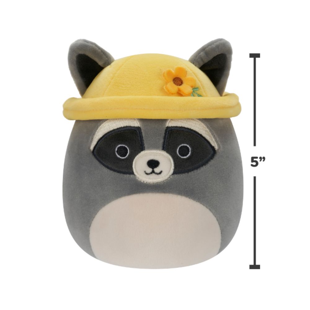 Squishmallows - Rocky The Raccoon Plush Toy - 12.7cm