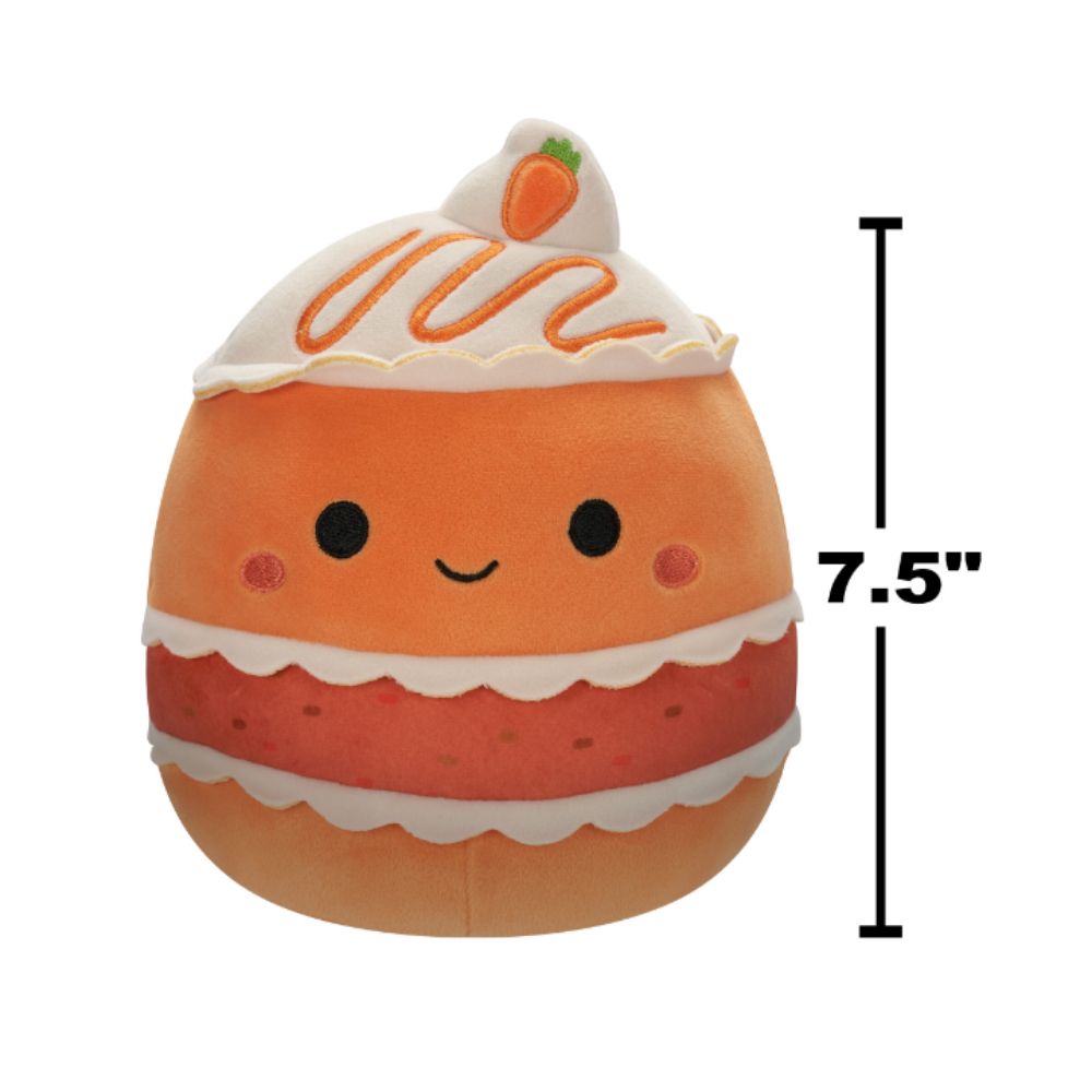 Squishmallows - Scooter The Carrot Cake Plush Toy - 19cm