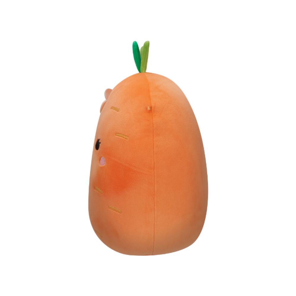 Squishmallows - Caroleena The Carropt Plush Toy - 12.7cm - Orange