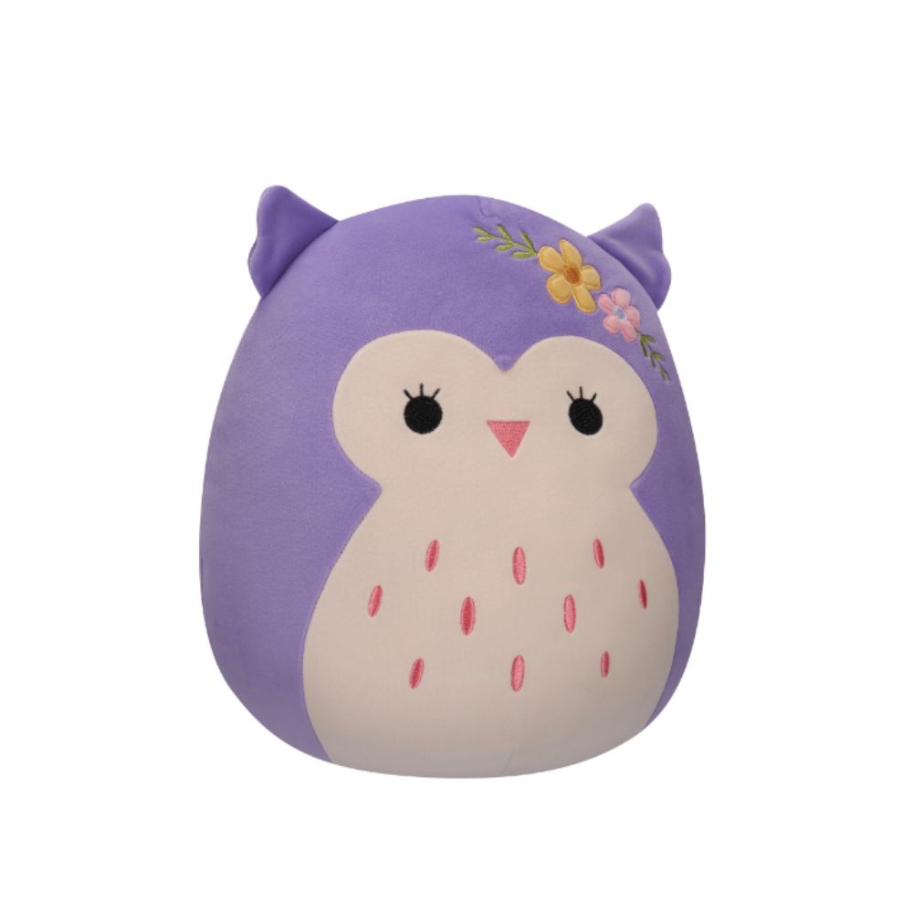 Squishmallows - Holly The Owl Plush Toy - 30cm - Purple