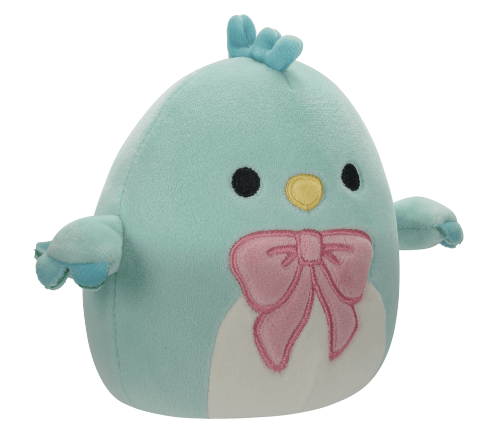 Squishmallows - Dolores The Teal Chicken Plush Toy - 12.7cm