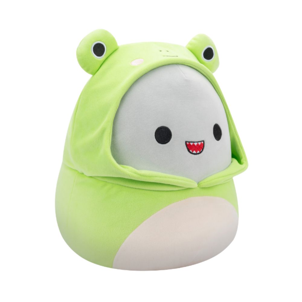 Squishmallows - Gordon The Grey Shark In Wendy Outfit Plush Toy - 30cm