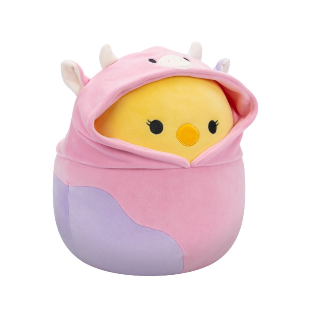 Squishmallows - Tristan The Yellow Chick In Patty Outfit Plush Toy - 30cm