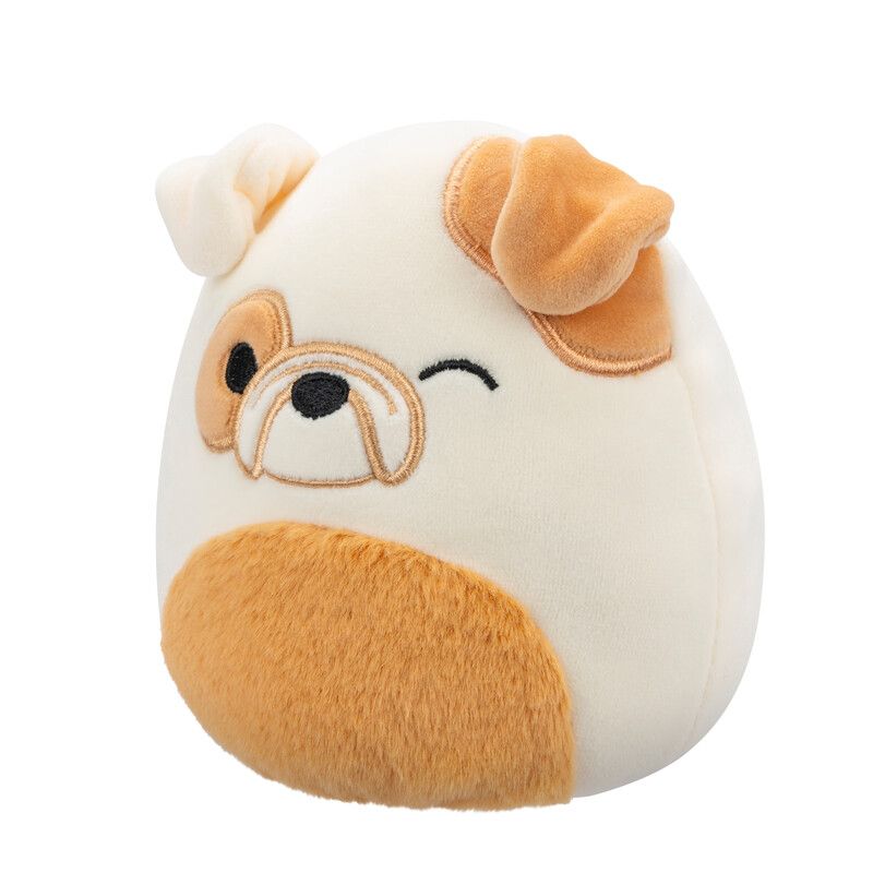 Squishmallows - Flipamallows Geraldine Cat And Brock Bulldog Plush Toy - 12 cm